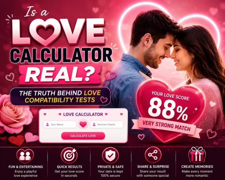 Is a Love Calculator Real