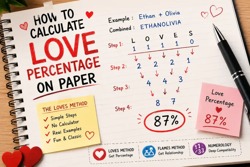 LOVES method love calculator