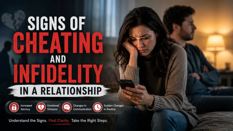Signs of Cheating and Infidelity in a Relationship